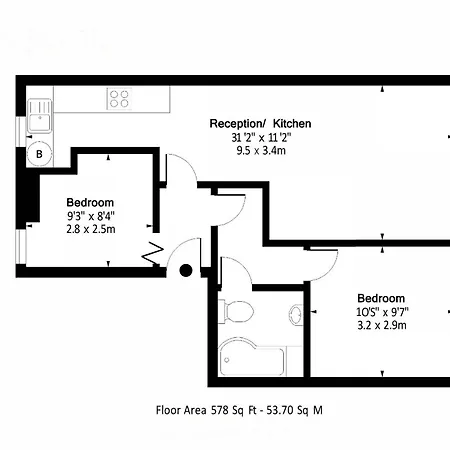 2 Bedroom In Center Of London Exterior photo